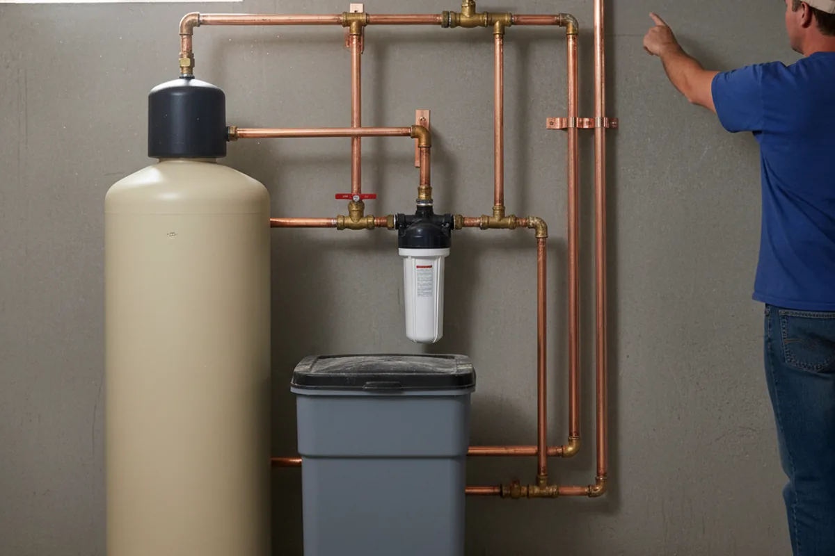 Whole-house water treatment system installed in Edisto Island